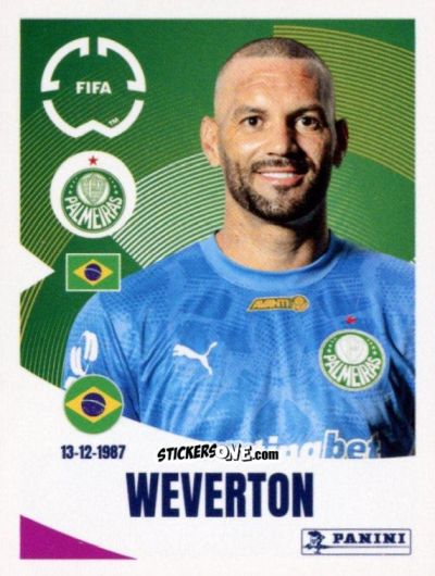 Figurina Weverton - FIFA Club World Cup 2025
 n. 6 - Panini