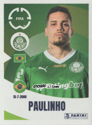 Cromo Paulinho - FIFA Club World Cup 2025
 n. 17 - Panini