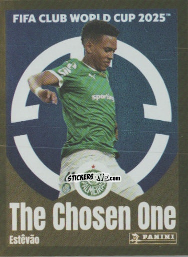 Figurina Estêvão (The Chosen One) - FIFA Club World Cup 2025
 n. 19 - Panini