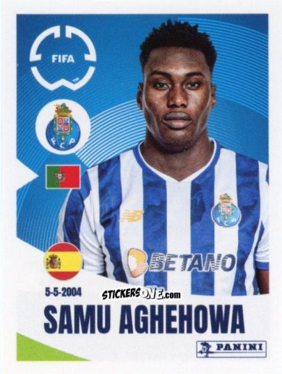 Cromo Samu Aghehowa Omorodion - FIFA Club World Cup 2025
 n. 36 - Panini