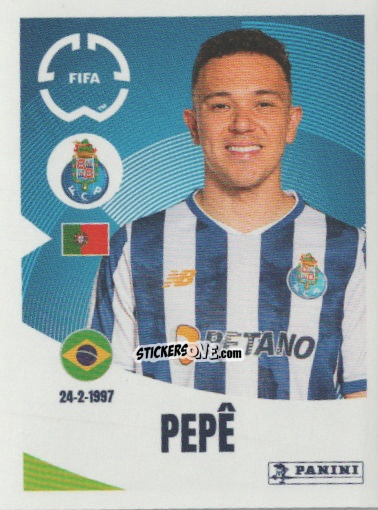 Cromo Pepê - FIFA Club World Cup 2025
 n. 38 - Panini