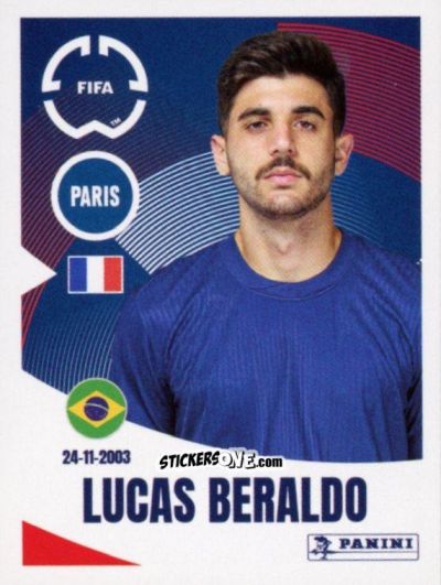 Figurina Lucas Beraldo - FIFA Club World Cup 2025
 n. 67 - Panini