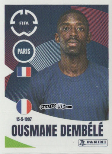 Figurina Ousmane Dembélé - FIFA Club World Cup 2025
 n. 77 - Panini