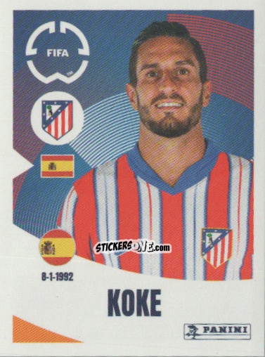 Cromo Koke - FIFA Club World Cup 2025
 n. 89 - Panini