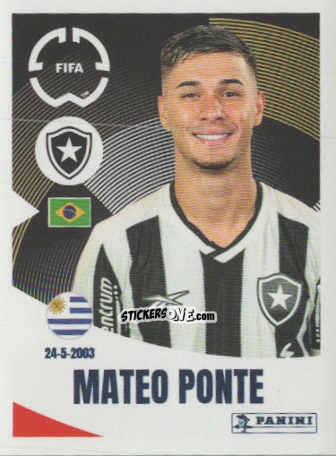 Cromo Mateo Ponte - FIFA Club World Cup 2025
 n. 104 - Panini