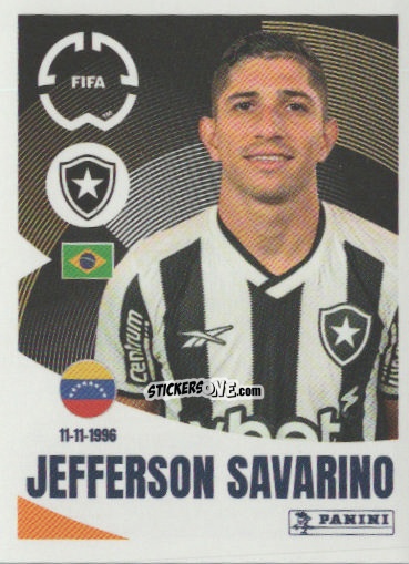 Cromo Jefferson Savarino - FIFA Club World Cup 2025
 n. 107 - Panini