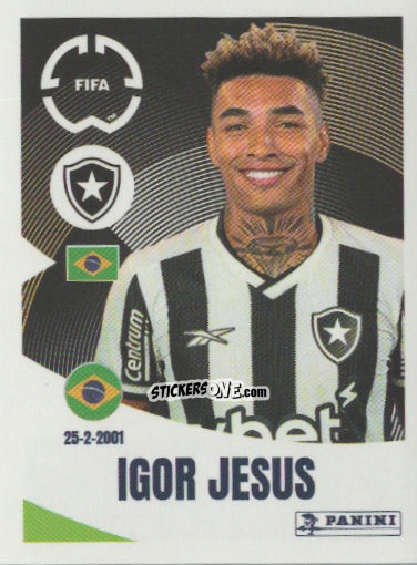 Cromo Igor Jesus - FIFA Club World Cup 2025
 n. 111 - Panini