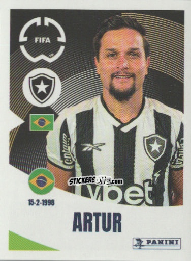 Cromo Artur - FIFA Club World Cup 2025
 n. 113 - Panini