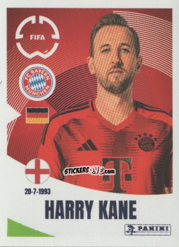 Sticker Harry Kane - FIFA Club World Cup 2025
 n. 128 - Panini