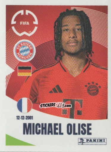 Sticker Michael Olise - FIFA Club World Cup 2025
 n. 129 - Panini