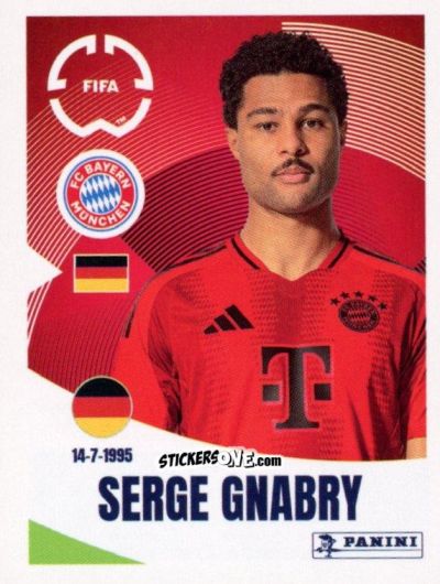 Figurina Serge Gnabry - FIFA Club World Cup 2025
 n. 132 - Panini