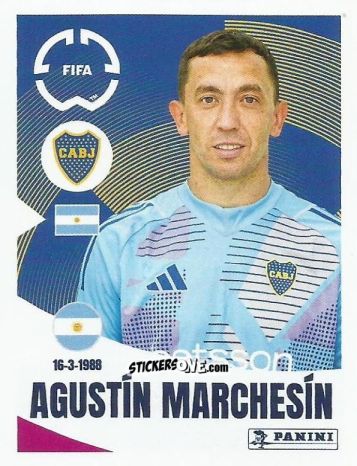 Cromo Agustín Marchesín - FIFA Club World Cup 2025
 n. 156 - Panini