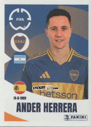 Cromo Ander Herrera - FIFA Club World Cup 2025
 n. 163 - Panini