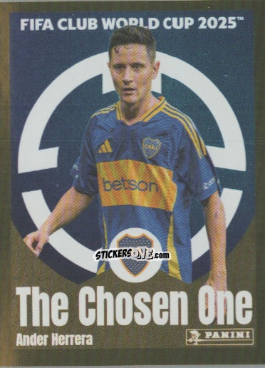 Cromo Ander Herrera (The Chosen One) - FIFA Club World Cup 2025
 n. 169 - Panini