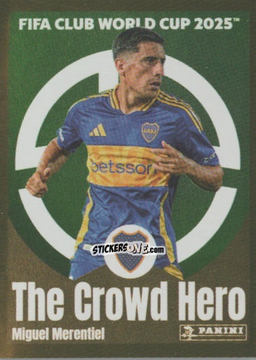Figurina Miguel Merentiel - FIFA Club World Cup 2025
 n. 172 - Panini