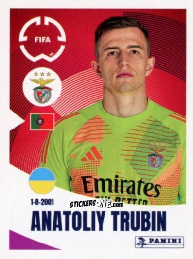 Cromo Anatoliy Trubin - FIFA Club World Cup 2025
 n. 174 - Panini
