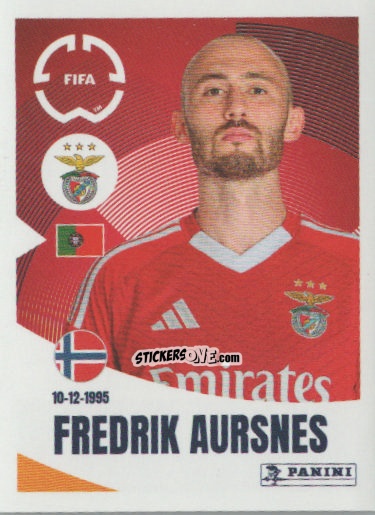 Cromo Fredrik Aursnes - FIFA Club World Cup 2025
 n. 181 - Panini