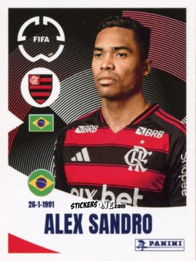Cromo Alex Sandro - FIFA Club World Cup 2025
 n. 195 - Panini
