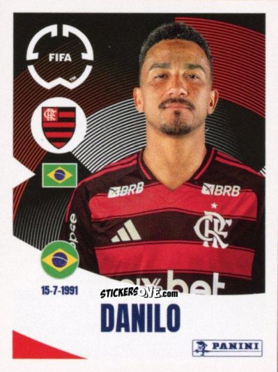Cromo Danilo - FIFA Club World Cup 2025
 n. 197 - Panini