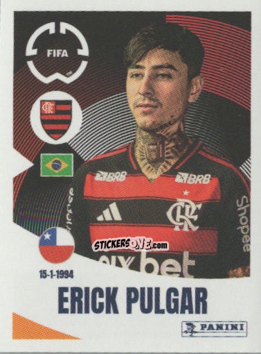 Cromo Erick Pulgar - FIFA Club World Cup 2025
 n. 201 - Panini