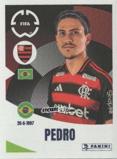 Cromo Pedro - FIFA Club World Cup 2025
 n. 204 - Panini