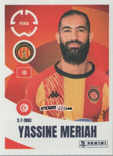 Cromo Yassine Meriah - FIFA Club World Cup 2025
 n. 211 - Panini