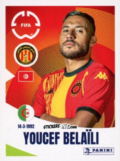 Cromo Youcef Belaïli - FIFA Club World Cup 2025
 n. 221 - Panini