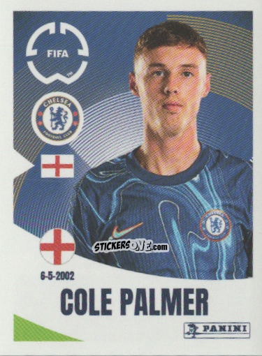 Figurina Cole Palmer - FIFA Club World Cup 2025
 n. 236 - Panini