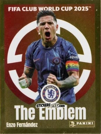 Sticker Enzo Fernández (The Emblem) - FIFA Club World Cup 2025
 n. 238 - Panini