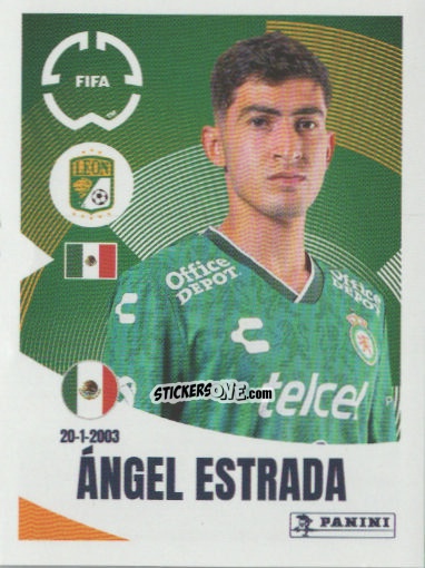 Cromo Ángel Estrada - FIFA Club World Cup 2025
 n. 253 - Panini