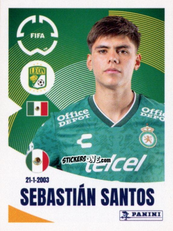 Cromo Sebastián Santos Rosales - FIFA Club World Cup 2025
 n. 254 - Panini