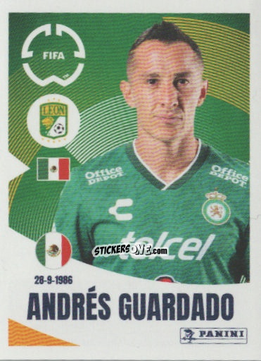 Sticker Andrés Guardado - FIFA Club World Cup 2025
 n. 255 - Panini