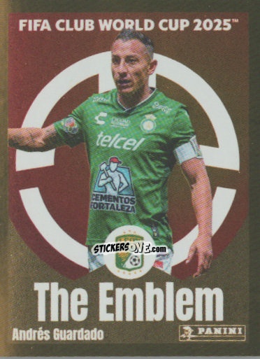 Sticker Andrés Guardado - FIFA Club World Cup 2025
 n. 256 - Panini