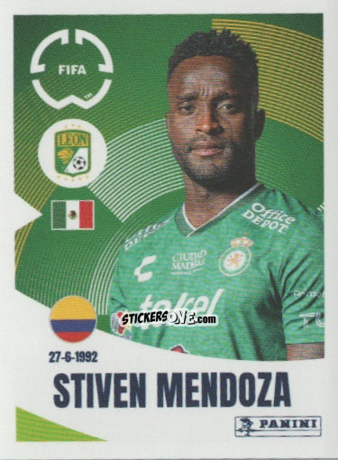 Sticker Stiven Mendoza - FIFA Club World Cup 2025
 n. 260 - Panini