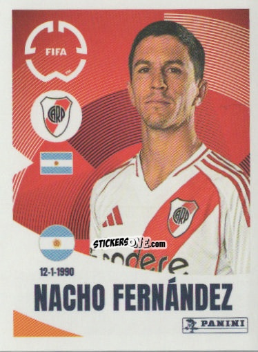 Sticker Nacho Fernández - FIFA Club World Cup 2025
 n. 273 - Panini