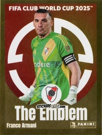 Sticker Franco Armani (The Emblem) - FIFA Club World Cup 2025
 n. 274 - Panini