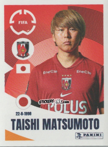 Sticker Taishi Matsumoto - FIFA Club World Cup 2025
 n. 285 - Panini