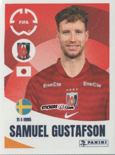 Sticker Samuel Gustafson - FIFA Club World Cup 2025
 n. 286 - Panini