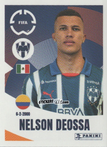 Figurina Nelson Deossa - FIFA Club World Cup 2025
 n. 306 - Panini