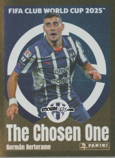 Figurina Germán Berterame - FIFA Club World Cup 2025
 n. 313 - Panini