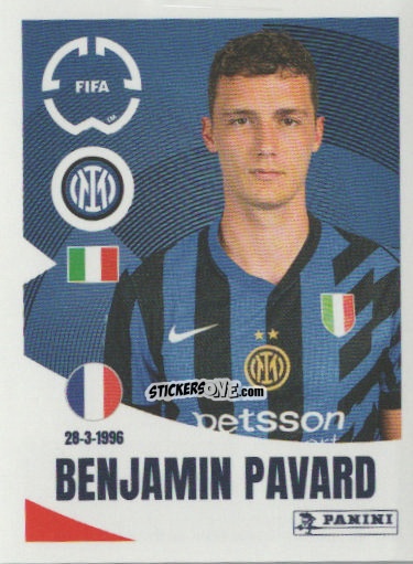 Sticker Benjamin Pavard - FIFA Club World Cup 2025
 n. 321 - Panini