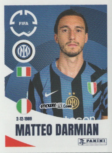 Sticker Matteo Darmian - FIFA Club World Cup 2025
 n. 324 - Panini