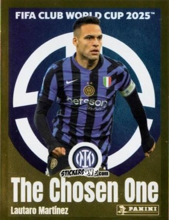 Figurina Lautaro Martínez (The Chosen One) - FIFA Club World Cup 2025
 n. 331 - Panini