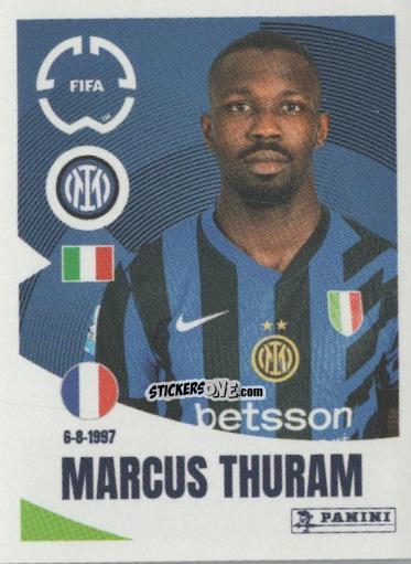 Figurina Marcus Thuram - FIFA Club World Cup 2025
 n. 333 - Panini