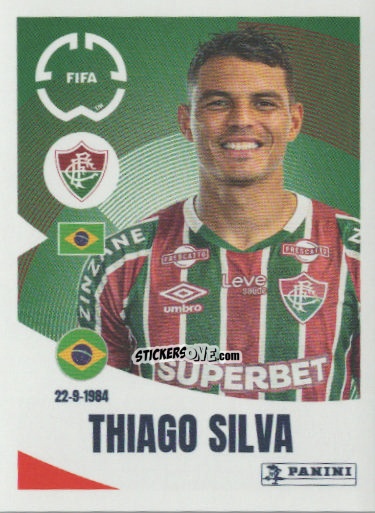 Sticker Thiago Silva - FIFA Club World Cup 2025
 n. 337 - Panini