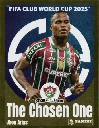Figurina Jhon Arias (The Chosen One) - FIFA Club World Cup 2025
 n. 349 - Panini