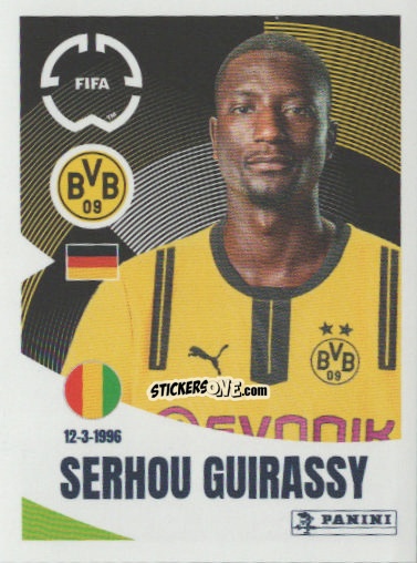 Cromo Serhou Guirassy - FIFA Club World Cup 2025
 n. 365 - Panini