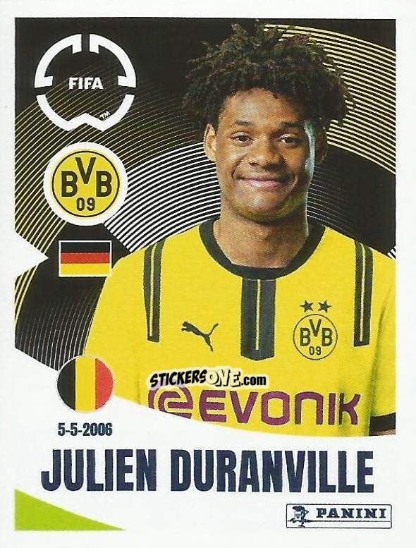 Sticker Julien Duranville - FIFA Club World Cup 2025
 n. 368 - Panini