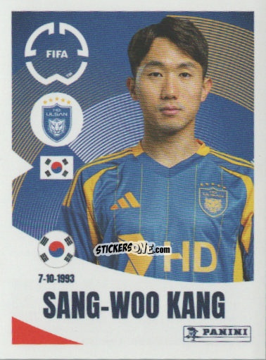 Cromo Sang-woo Kang - FIFA Club World Cup 2025
 n. 374 - Panini