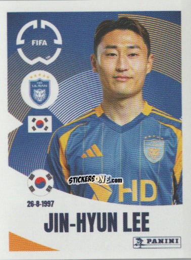 Cromo Jin-hyun Lee - FIFA Club World Cup 2025
 n. 376 - Panini